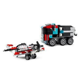 LEGO CREATOR 3-IN-1 31146 FLATFORM TRUCK WITH HELICOPTER