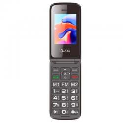 Qubo X-247BKC Téléphone portable pour seniors/Noir