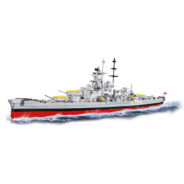 PROMO COBI 4835 Collection historique Navire Gneisenau de la Seconde Guerre mondiale 2417 briques