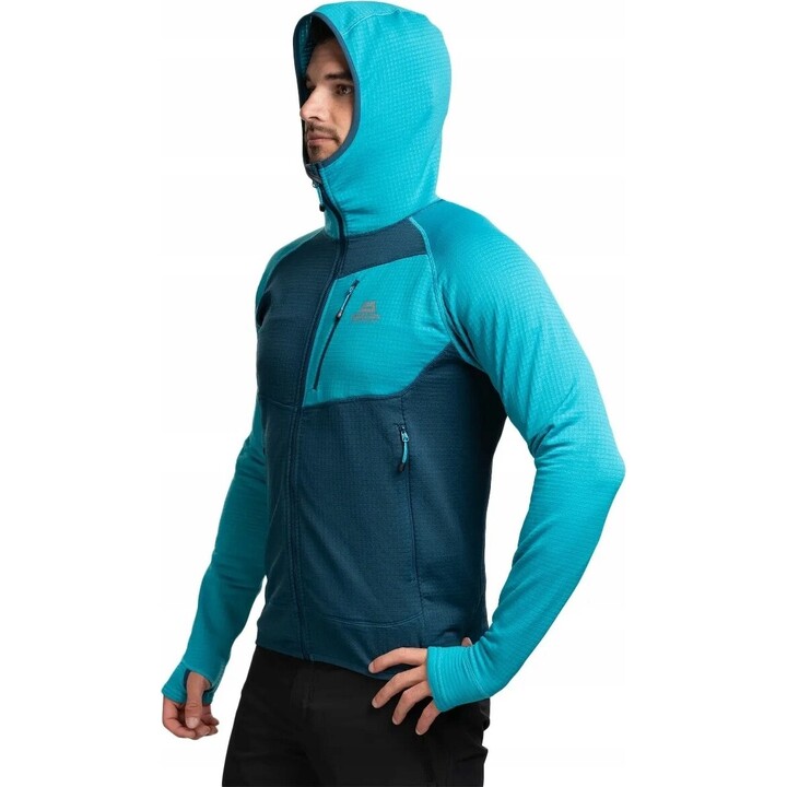 Eclipse hooded-majolica blue-topaz-s sweatshirt