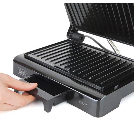 Grill eléctrico Black+Decker BXGR1000E (1000 W)