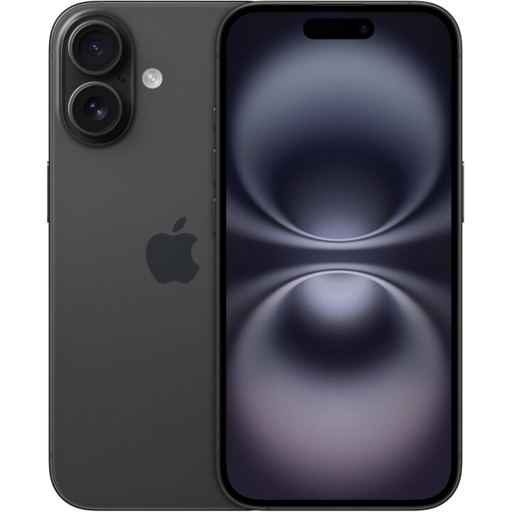 Apple iPhone 16 128GB, 5G Telefono cellulare con Apple Intelligence, Controllo fotocamera, Chip A18, Nero