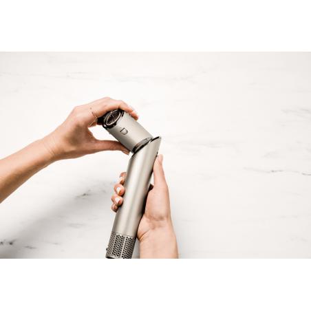 Shark HD424SLEU Utensilio de peinado Herramienta de peinado con múltiples accesorios Caliente Champán 1400 W 2,44 m