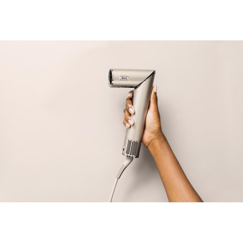 Shark HD424SLEU Utensilio de peinado Herramienta de peinado con múltiples accesorios Caliente Champán 1400 W 2,44 m