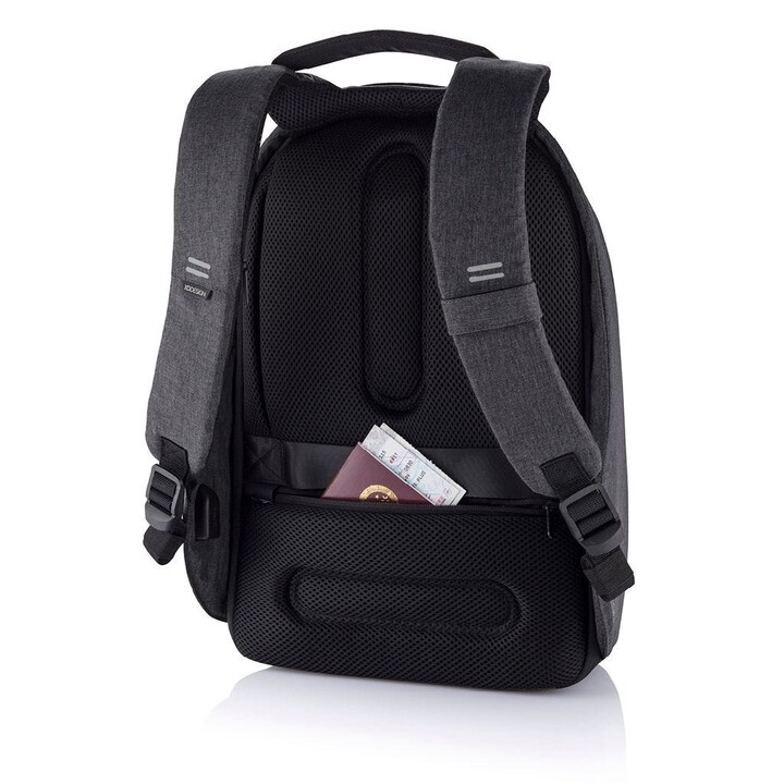 MOCHILA ANTIRROBO DE DISEÑO XD BOBBY HERO PEQUEÑO NEGRO P/N: P705.701