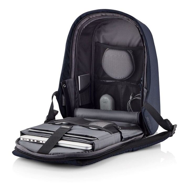 XD BOBBY HERO SMALL NAVY BLUE DESIGNER ANTI-THEFT BACKPACK P/N: P705.705