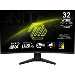 MSI MAG 32CQ6F Monitor PC 80 cm (31,5") 2560 x 1440 Pixel Wide Quad HD Nero