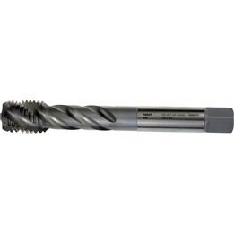 Macho de roscar Fanar M24 DIN-376C R40 HSSE 800 para uso industrial pesado, Plata