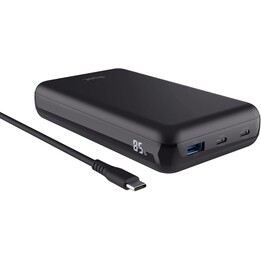 External Battery/Powerbank Trust Laro 20000mAh/ 100W/ Compatible with Laptops