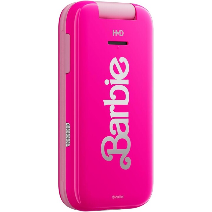 HMD Barbie Móvil Flip Phone 2.8 Pulgadas 320 x 240 Pixeles 4G 64GB Dual Sim Rosa