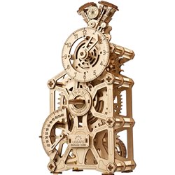 Puzzle 3D Engine Clock Mechanical Model Ugears