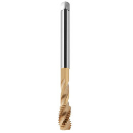 Fanar Macho de roscar M12x1,25 DIN-374C R40 HSSE con acabado estañado profesional 800X, Oro