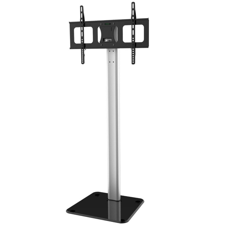 Techly ICA-TR11 TV stand 177.8 cm (70") Black, Silver