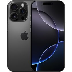Apple iPhone 16 Pro 1TB, 5G Mobile phone with Camera Control, 4K 120fps, Dolby Vision, Black Titanium