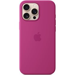 Custodia in silicone Apple per iPhone 16 Pro Max con MagSafe - Fucsia