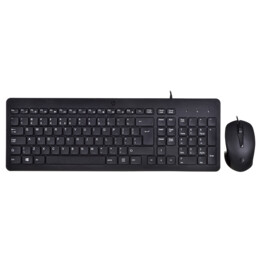 HP Inc. 240J7AA Tastiera e mouse cablati HP 150