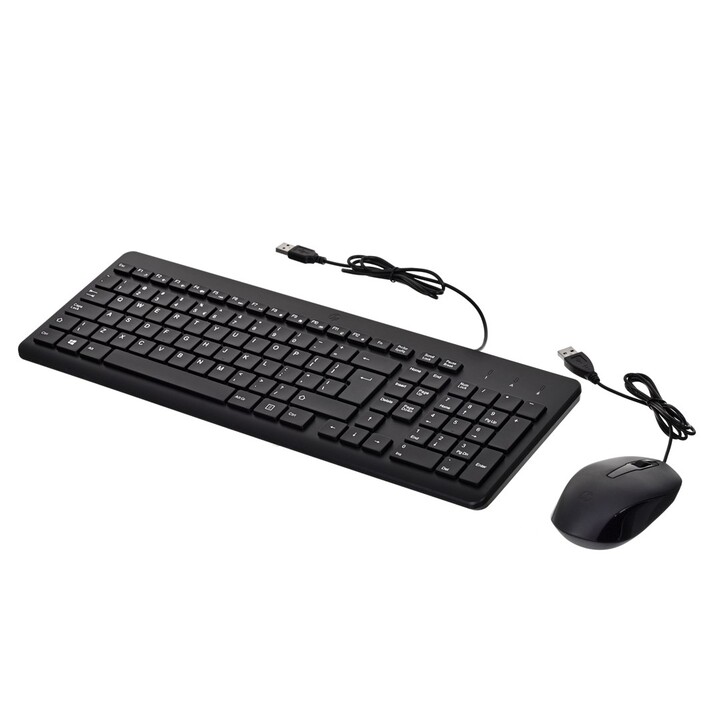 HP Inc. 240J7AA Tastiera e mouse cablati HP 150