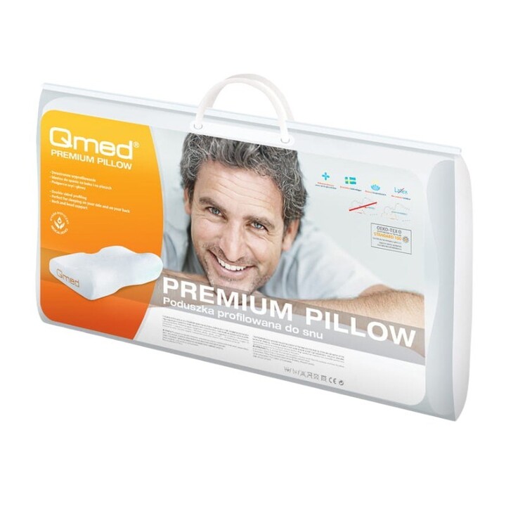 PREMIUM PILLOW Almohada perfilada para dormir QMED