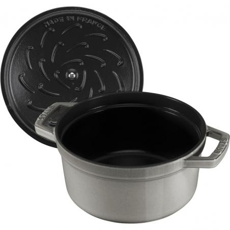 Staub 40509-312-0 cacerola 5,25 L Alrededor Grafito, Gris