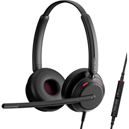 Fone de ouvido para escritório EPOS Impact 760T, certificado para Microsoft Teams, cancelamento de ruído, USB-C, AI, ActiveGard,