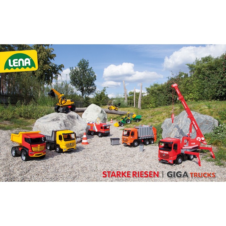 Lena GIGA TRUCKS Trator com pá frontal