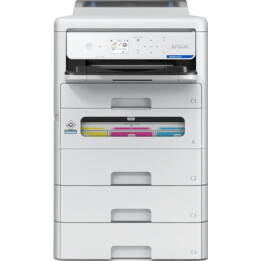 Impressora a cores Epson WorkForce Pro EP-C800RDW, 4800 x 1200 DPI, A4, DUPLEX, 25 ppm, Wi-Fi, AirPrint