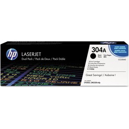 Toner hp 304a nero dualpack cp2025 cm2320 2x 3500 pag