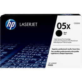 Toner hp 05x nero grande capacità p2055 6500 pag