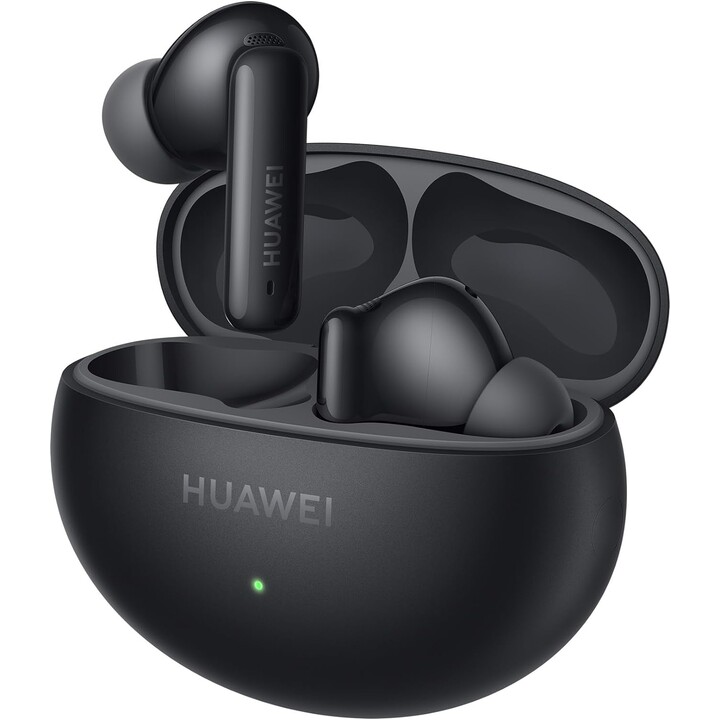 HUAWEI FreeBuds 6i, Smart ANC 3.0, Shocking Bass, 35 Hours Battery Life, Bluetooth 5.3, Black