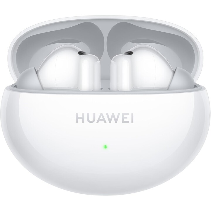 HUAWEI FreeBuds 6i, Smart ANC 3.0, Shocking Bass, 35 Hours Battery Life, Bluetooth 5.3, White