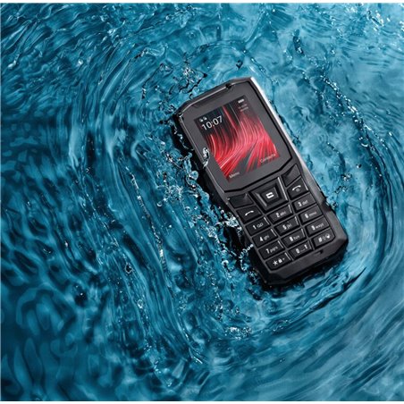 Crosscall Core-S5, 4G cell phone for lasting reliability and efficiency, Dual Sim, Waterproof, Black
