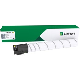 Lexmark - gul - originale - tonerpatron