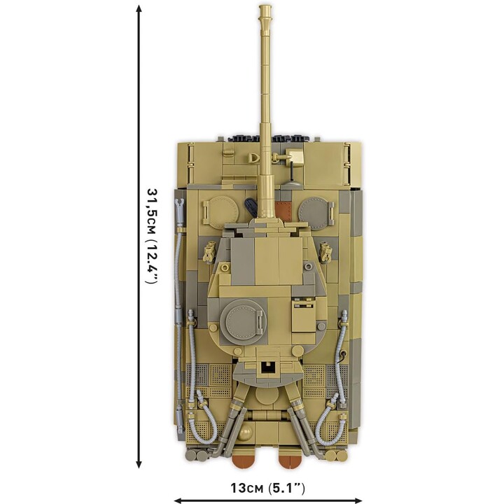 Cobi Factory SA Panzer VI Tiger no131 tanque de construção multicolorido