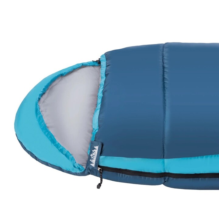 NILS Camp Schlafsack NC2012 grau-blau