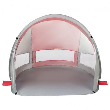 NILS CAMP carpa de playa autoplegable NC3142 Rojo-gris