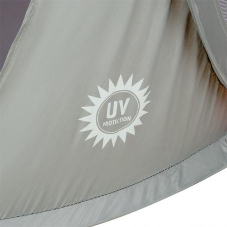 NILS CAMP carpa de playa autoplegable NC3142 Rojo-gris
