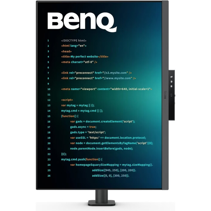 Benq RD280UA 28" IPS UHD 4K USB-C Backlight and Flexible Arm Programming Monitor