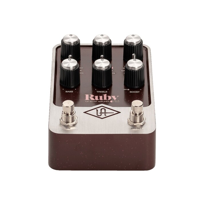 Universal Audio UAFX Ruby 63 Top Boost Amplifier - guitar effect