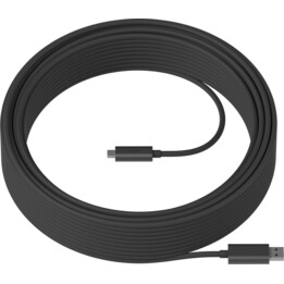 Logitech USB-Stecker / USB-C-Stecker-Kabel 10 m