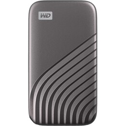 Sandisk My Passport Tm SSD 1 To gris sidéral, 1050 Mo/s en lecture, 1000 Mo/s en écriture, compatible PC et Mac