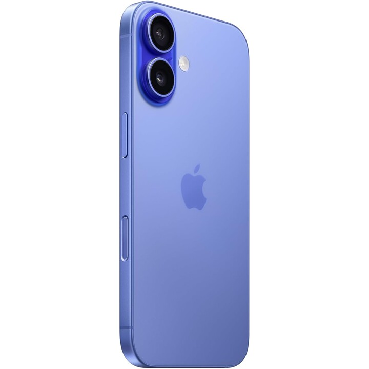 Apple iPhone 16 256GB, teléfono móvil 5G con Apple Intelligence, control de cámara, chip A18, Azul Ultramarino