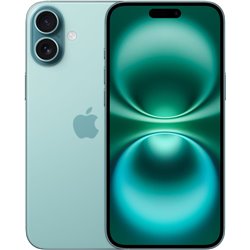 Apple iPhone 16 Plus 256GB, Teléfono móvil 5G con Apple Intelligence, Control de cámara, Chip A18, Verde Azulado