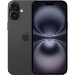 Apple iPhone 16 Plus 256GB, Teléfono móvil 5G con Apple Intelligence, Control de cámara, Chip A18, Negro
