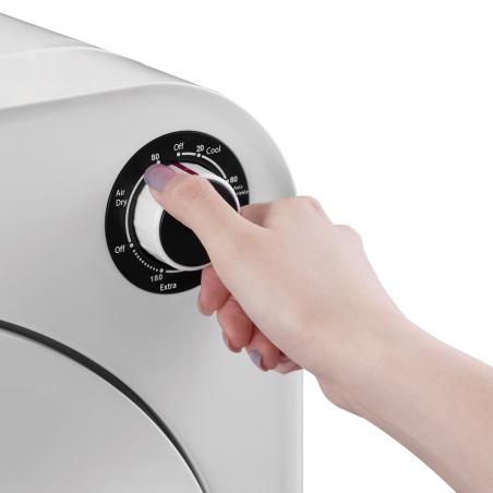 Green Blue GB410 Secadora Eléctrica de Carga Frontal, Capacidad 3 kg, 830 W, Clase C, 5 programas, Dimensiones Compactas 49,5 x 