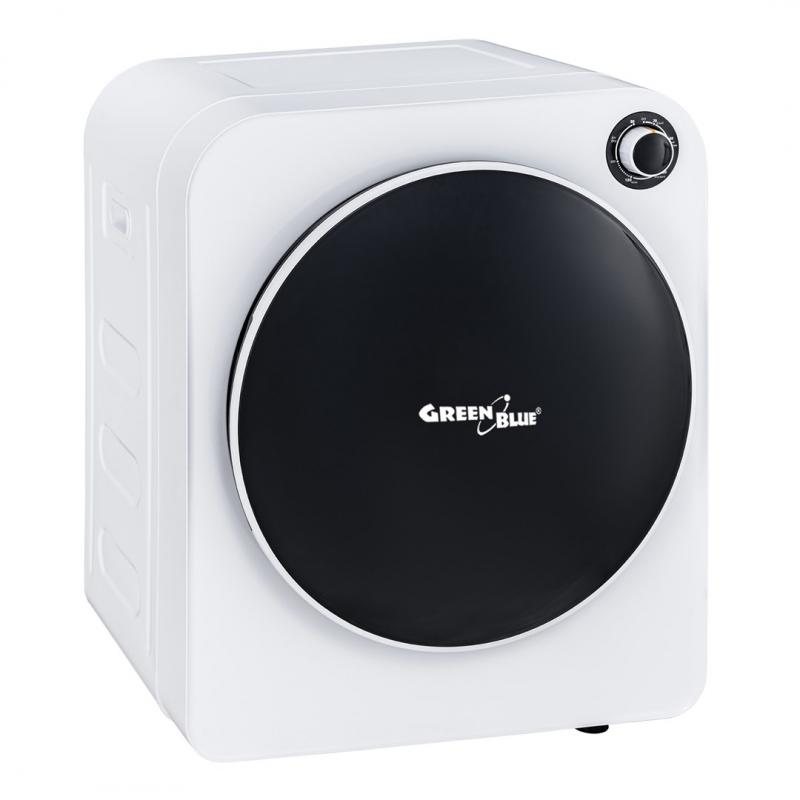 Green Blue GB410 Secadora Eléctrica de Carga Frontal, Capacidad 3 kg, 830 W, Clase C, 5 programas, Dimensiones Compactas 49,5 x 