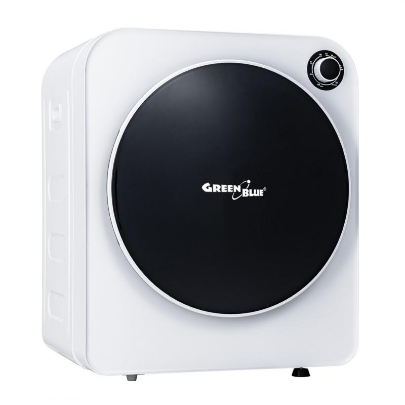 Green Blue GB410 Secadora Eléctrica de Carga Frontal, Capacidad 3 kg, 830 W, Clase C, 5 programas, Dimensiones Compactas 49,5 x 
