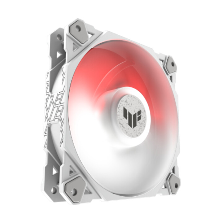 Asus Tuf Gaming Tf120 Argb White Edition Computer Case Air Cooler 12 Cm White 1 Pc(s)
