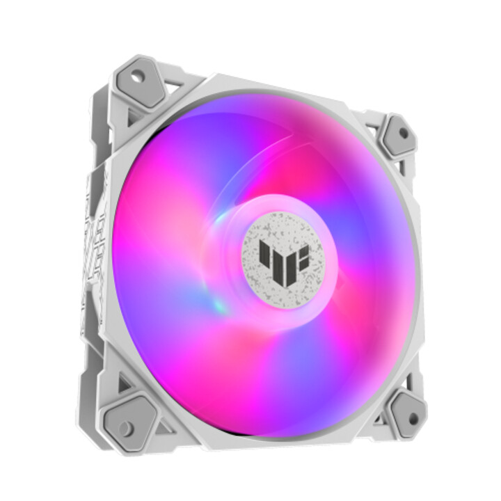 Asus Tuf Gaming Tf120 Argb White Edition Computer Case Air Cooler 12 Cm White 1 Pc(s)