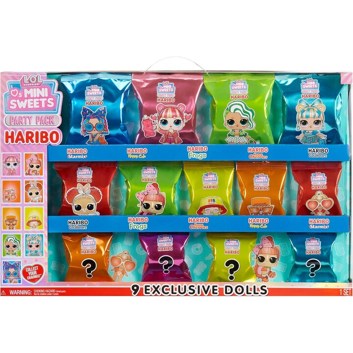 LOL Surprise Loves Mini Sweets X HARIBO Party Pack 119937 p2
