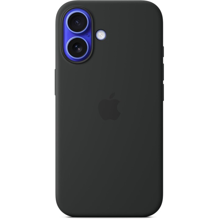 Apple iPhone 16 Silicone Case with MagSafe - Black